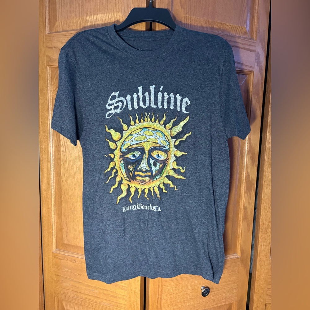 Vintage Sublime Charcoal Graphic Tee